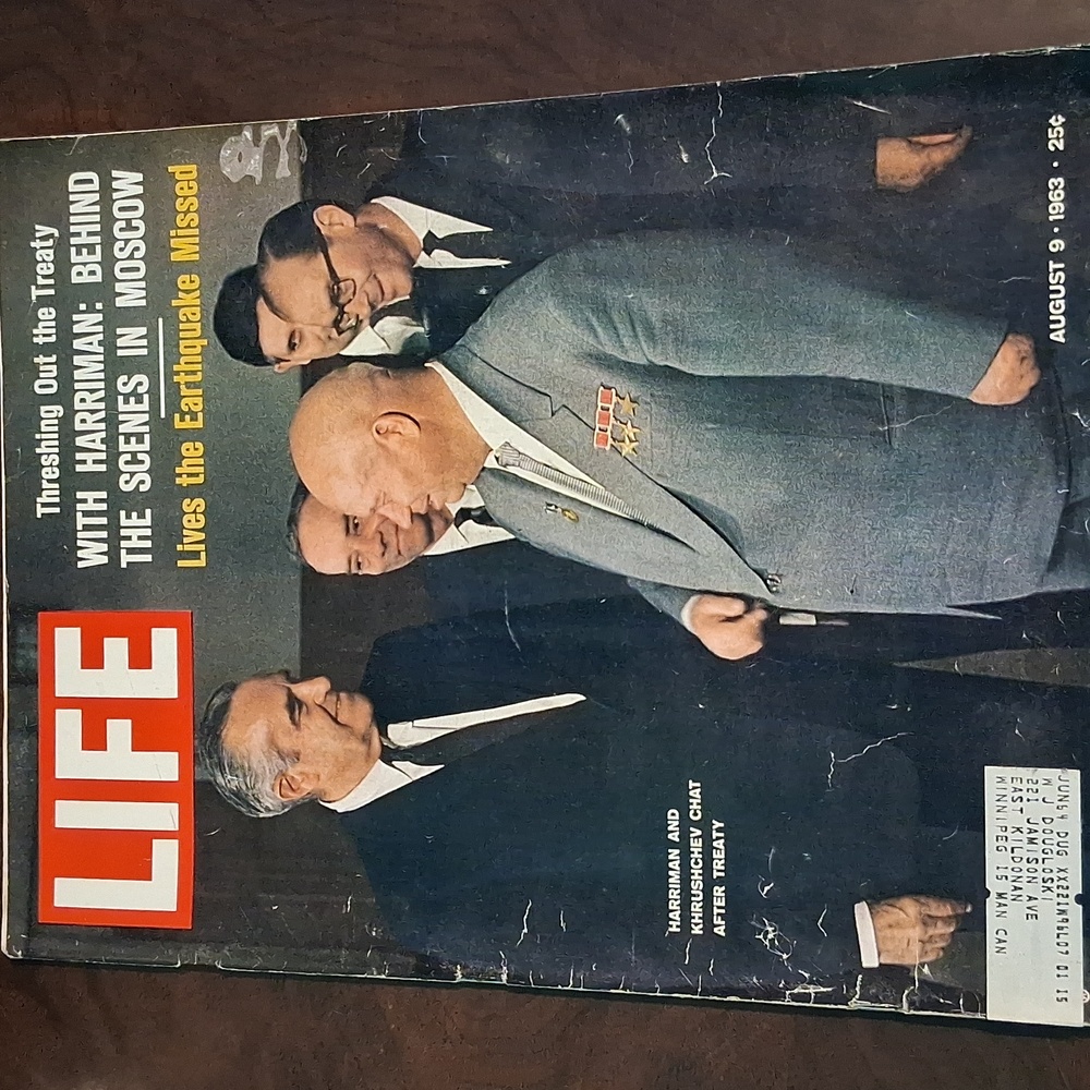 Aug 1963 - LIFE Magazine - Harrison And Khrushnev